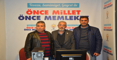 Yıldırım'dan Bayuk ve Abacı'ya ziyaret