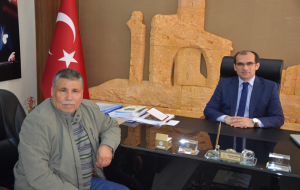 Yıldırım'dan Harran Kaymakamına ziyaret