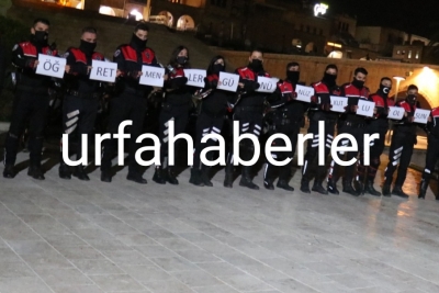 Yunus ekiplerinden anlamlı mesaj